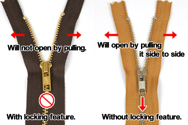 YKK Metal Jacket Zipper - Rust & Antique Gold – Maker's Fabric