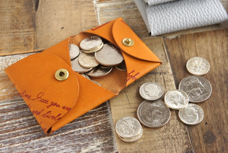 Folded Coin Purse Kit LC Tooling Leather Standard LeatherCraftTools